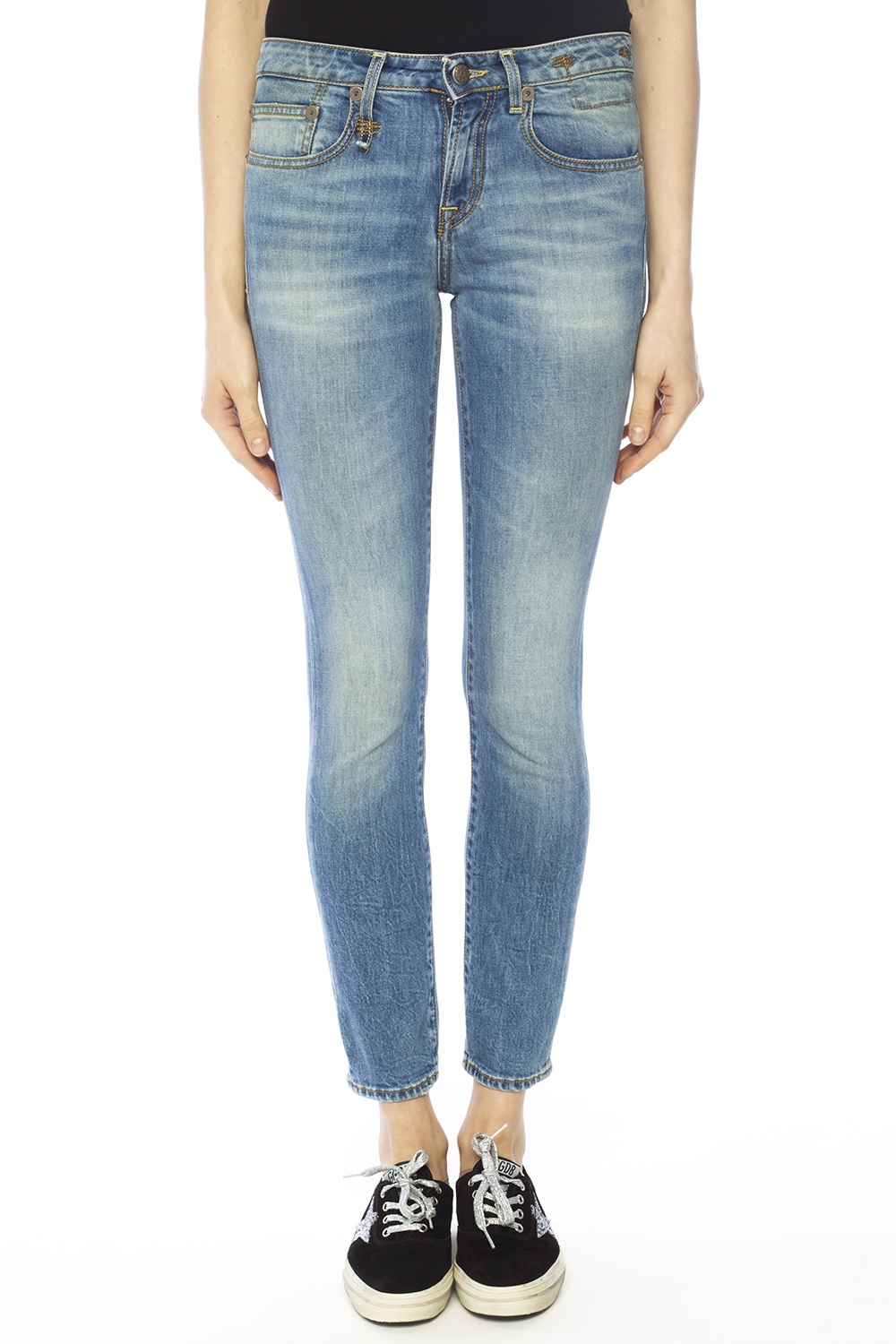 Blue Alison skinny jeans R13 Vitkac Italy